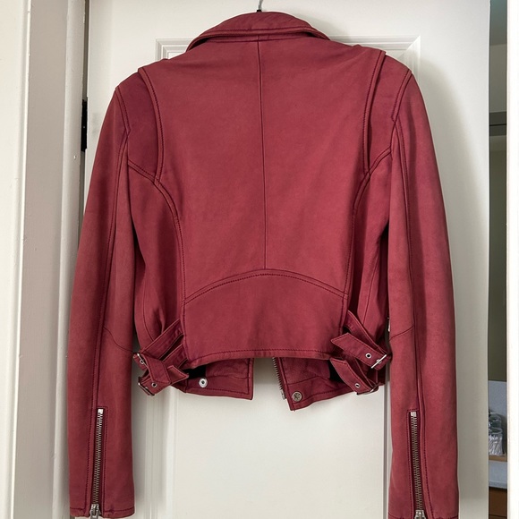 IRO Lamb leather Ashville jacket - Picture 2 of 5